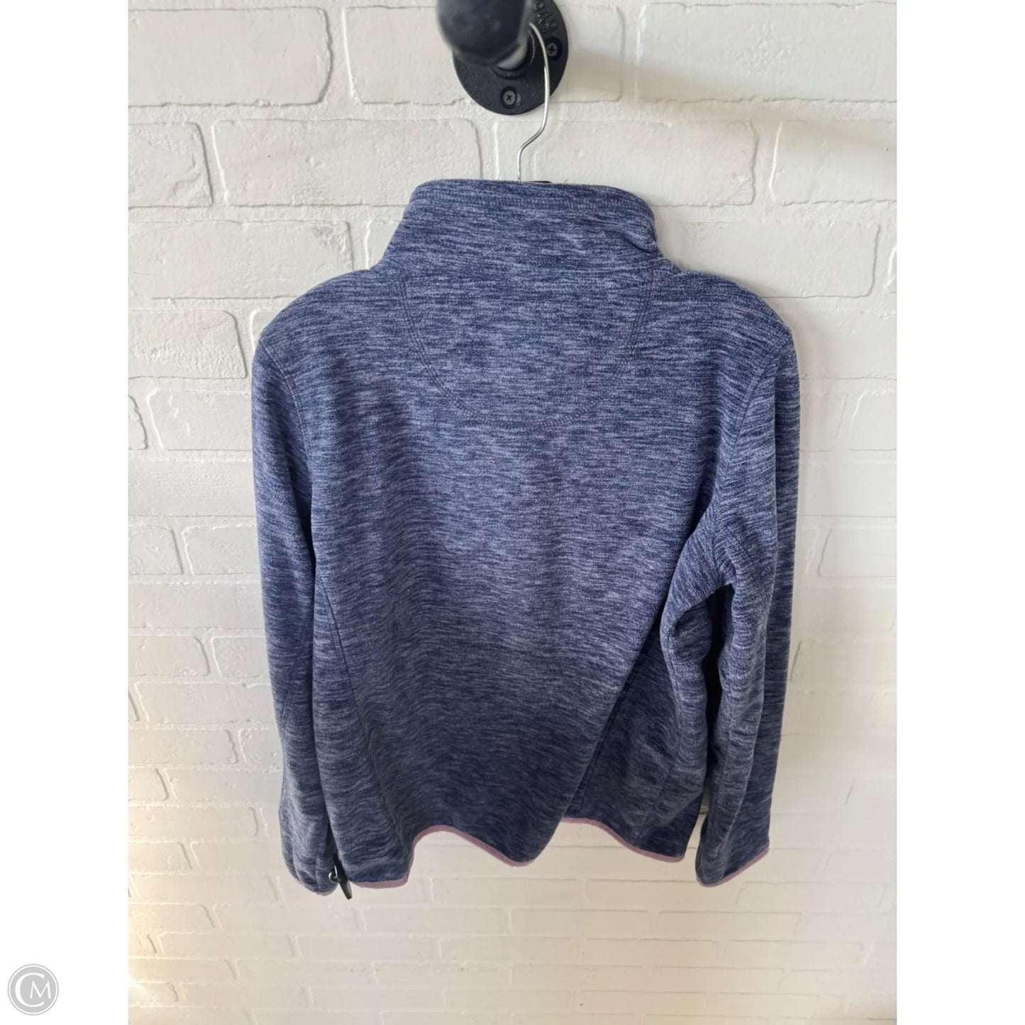 Jacket Fleece By Fatface In Blue, Size: M