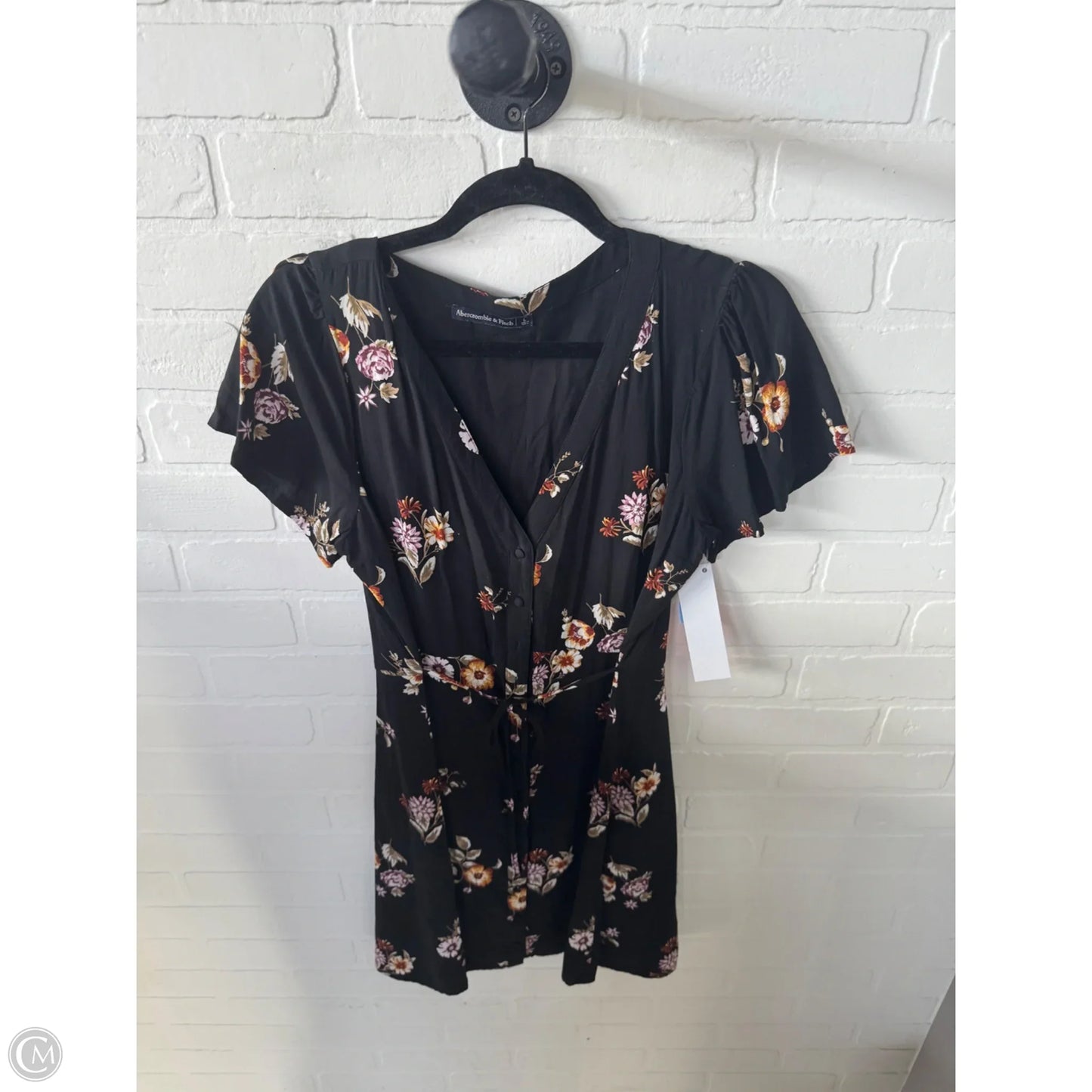 Dress Casual Short By Abercrombie And Fitch In Black, Size: L