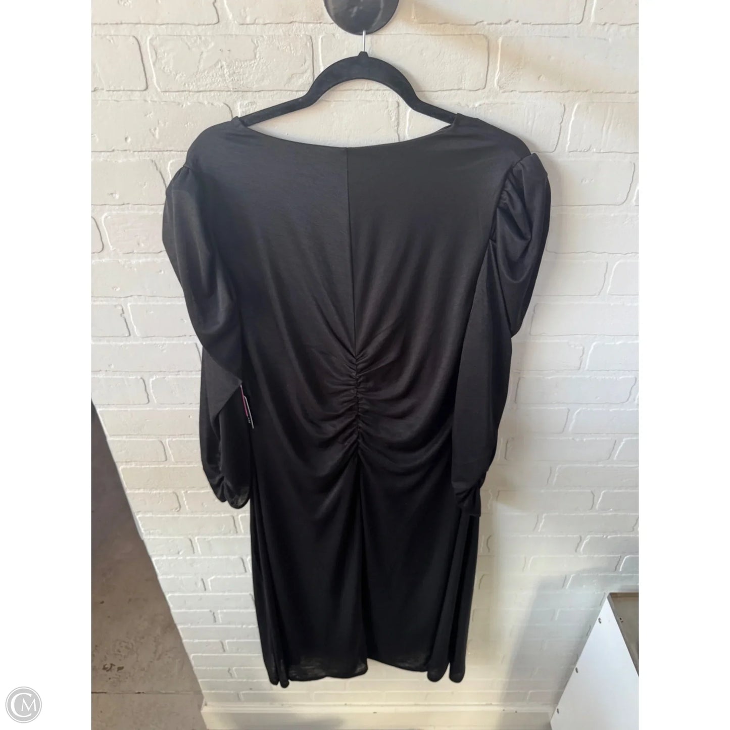 Dress Party Midi By Express In Black, Size: Xxl