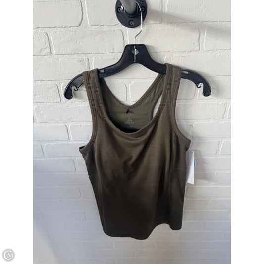 Athletic Tank Top By Prana In Green, Size: L