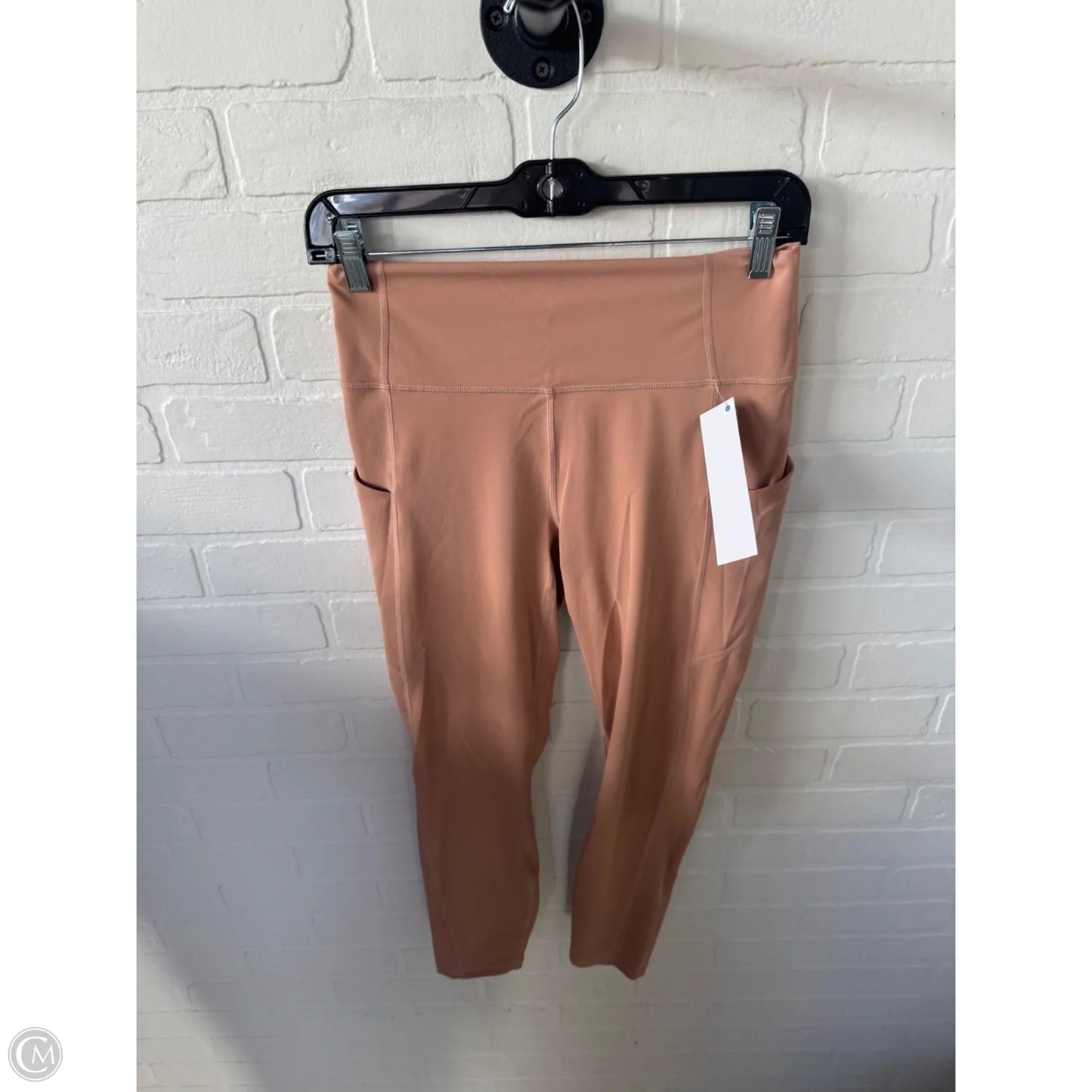 Athletic Leggings By Fabletics In Tan, Size: 8