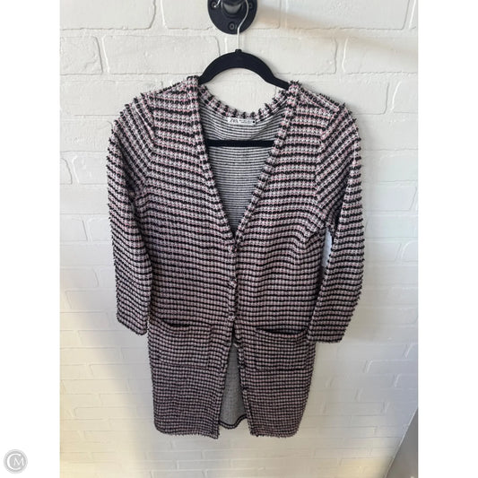 Cardigan By Zara In Black & White, Size: S