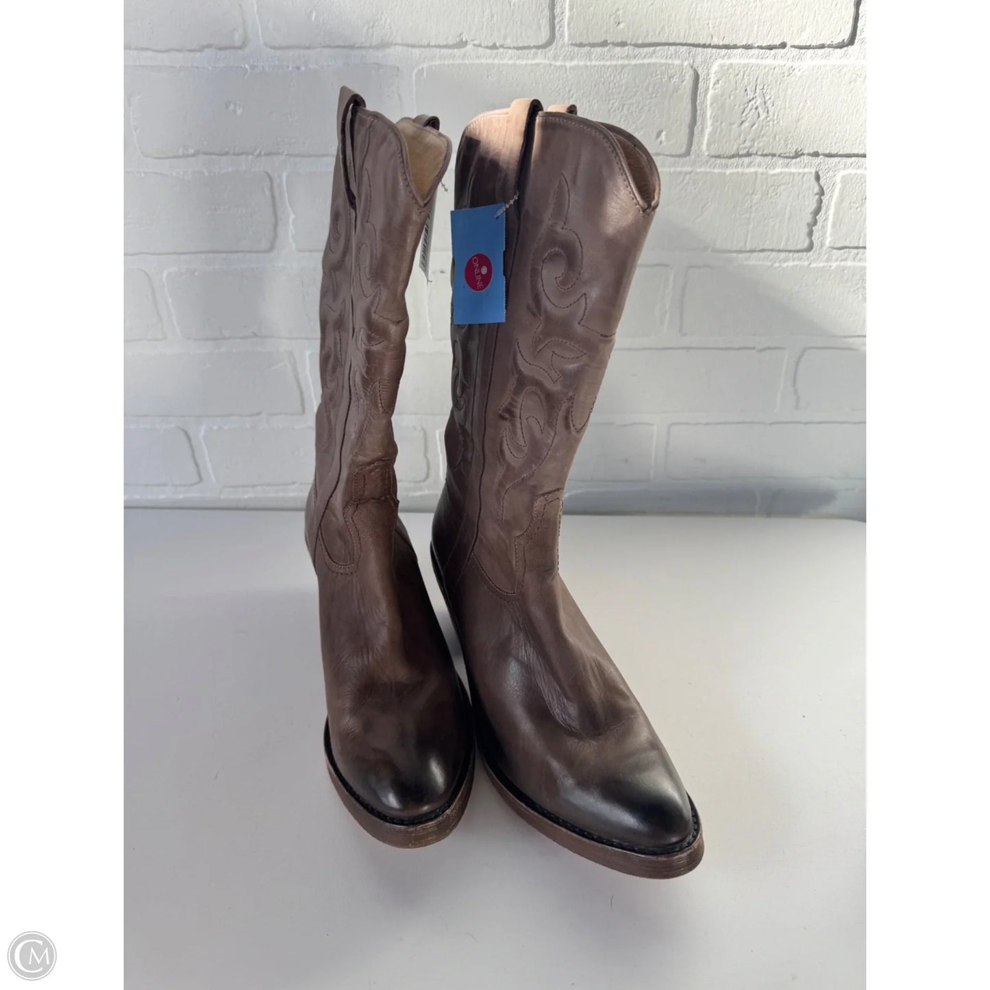Boots Western By Cmb In Brown, Size: 8.5