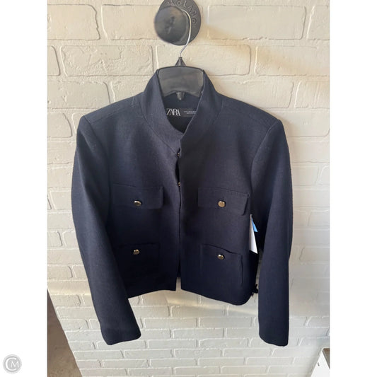 Blazer By Zara In Navy, Size: Xl