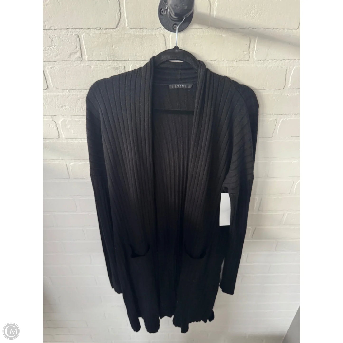 Sweater Cardigan By Cyrus In Black, Size: Xl