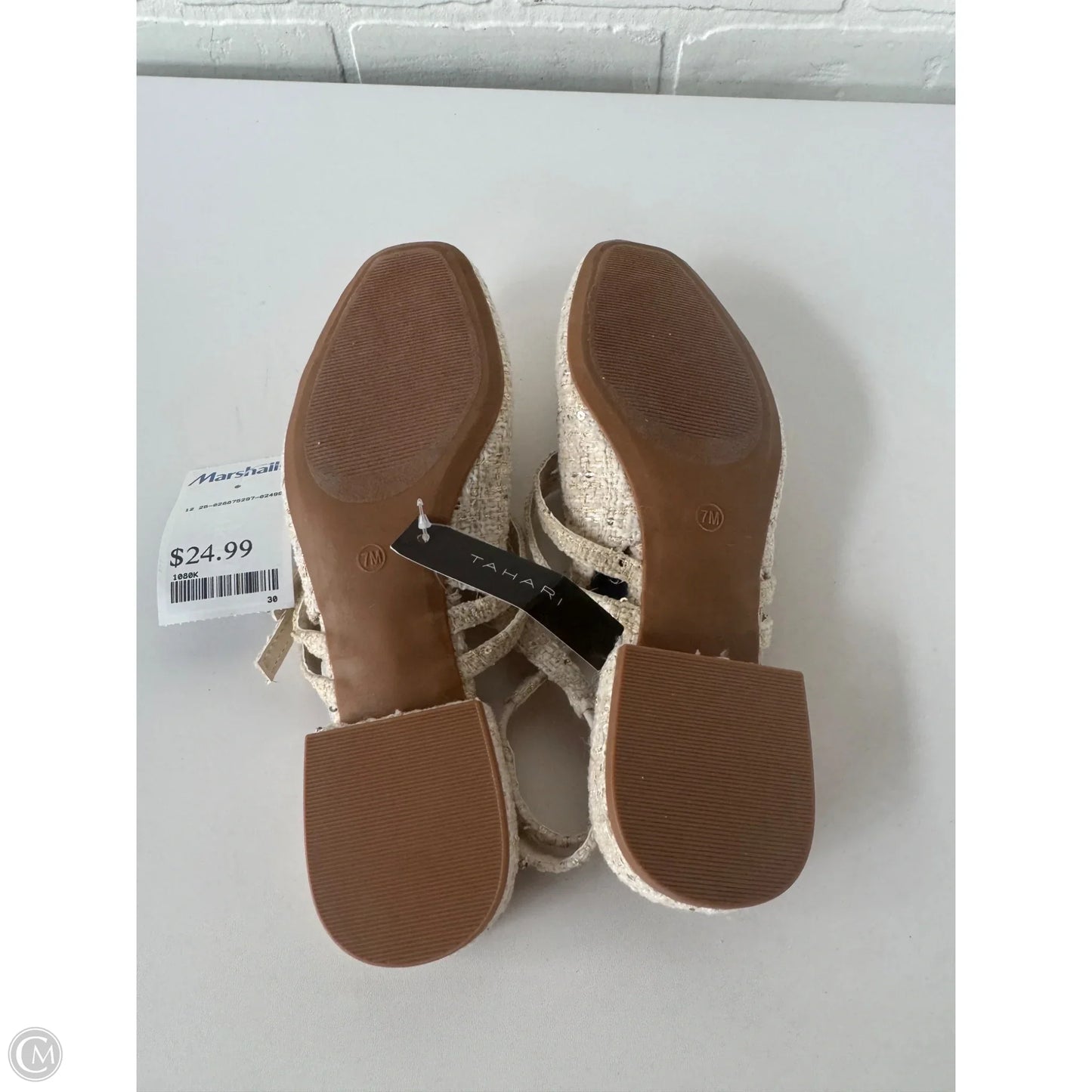 Shoes Flats By Tahari In Cream, Size: 7