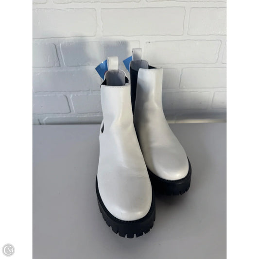 Boots Ankle Heels By Bp In White, Size: 8.5
