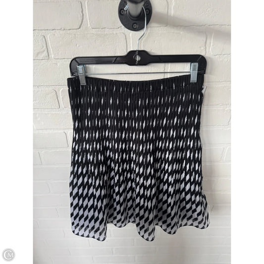 Skirt Midi By Alfani In Black & White, Size: 4