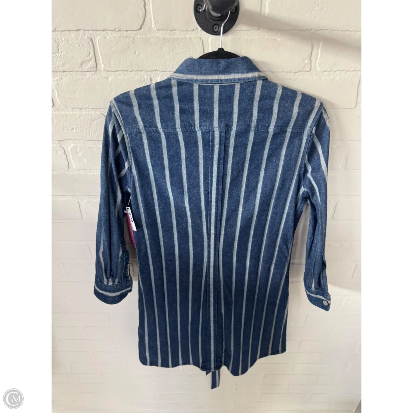 Dress Casual Short By 7 For All Mankind In Blue Denim, Size: S