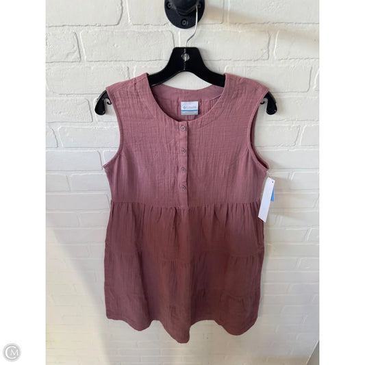 Dress Casual Midi By Columbia In Pink, Size: Xs