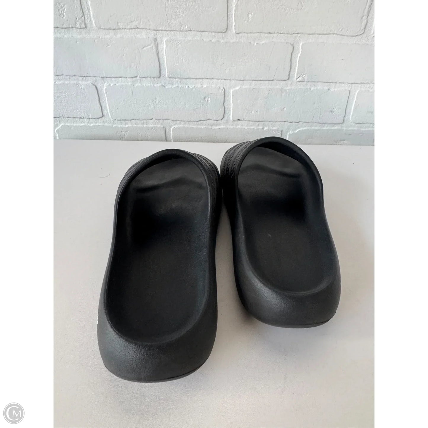Sandals Flats By Adidas In Black, Size: 8