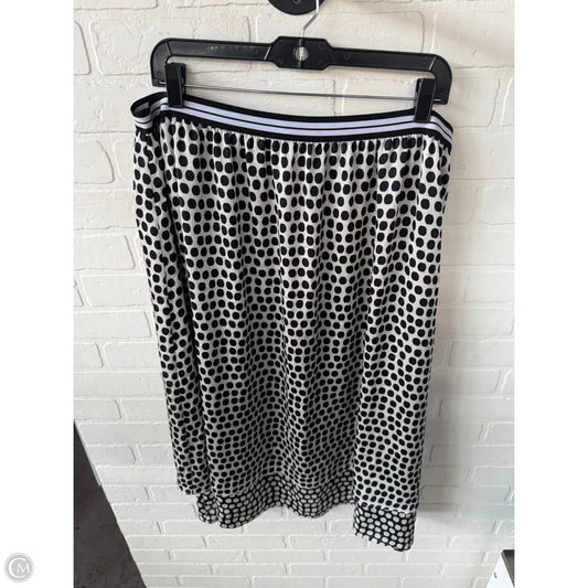 Skirt Midi By Dr2 In Black & White, Size: 20