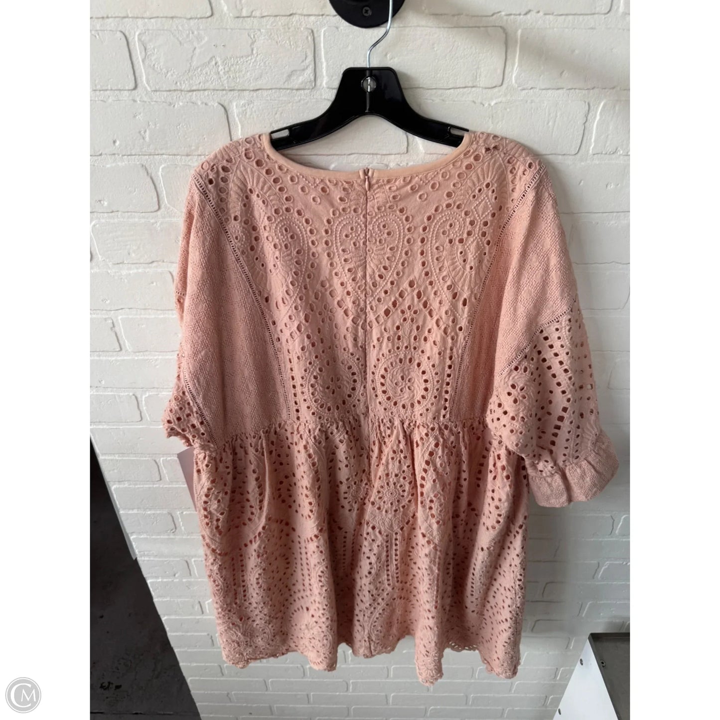 Dress Casual Short By Roolee In Peach, Size: 3x
