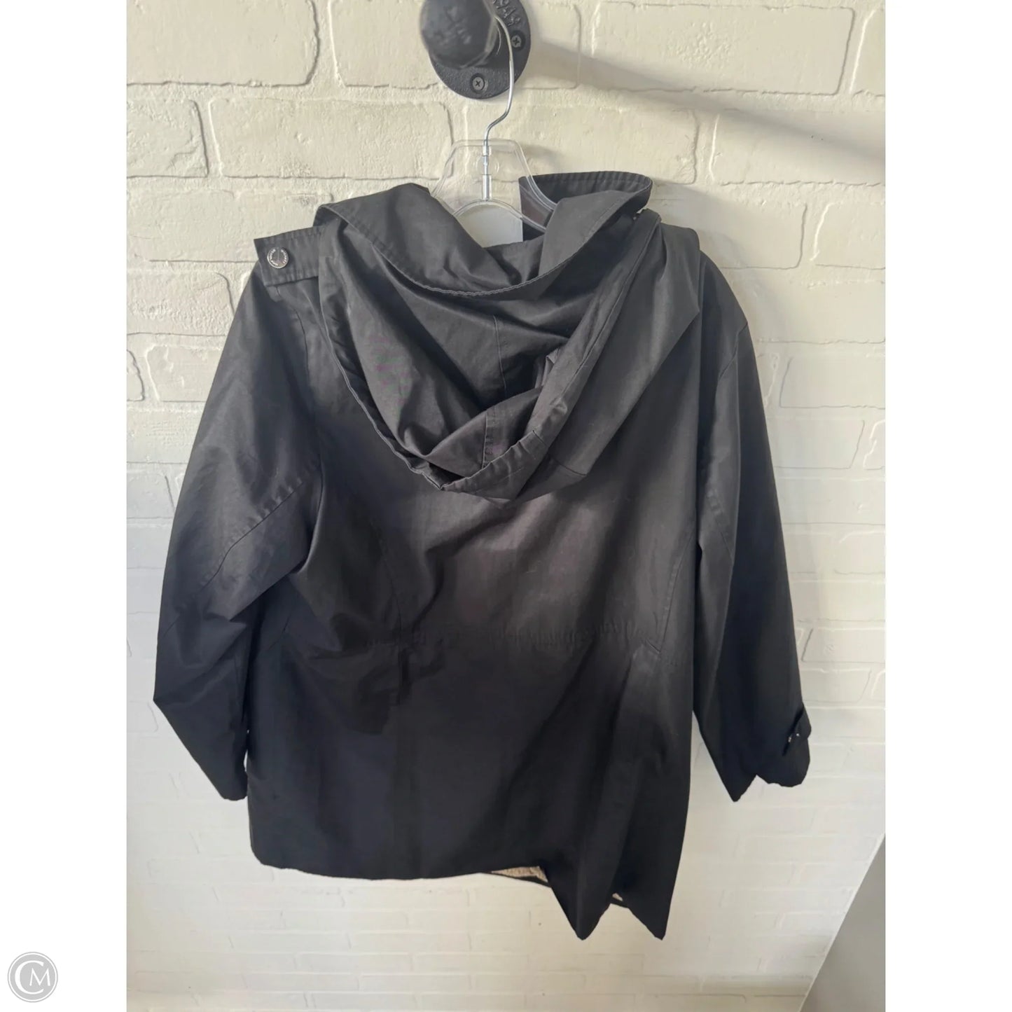 Coat Designer By Michael Kors In Black, Size: 1x