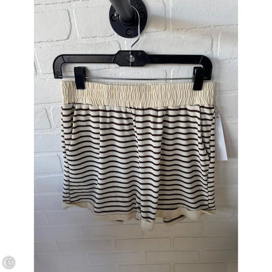 Shorts By Cme In Brown & Cream, Size: 8