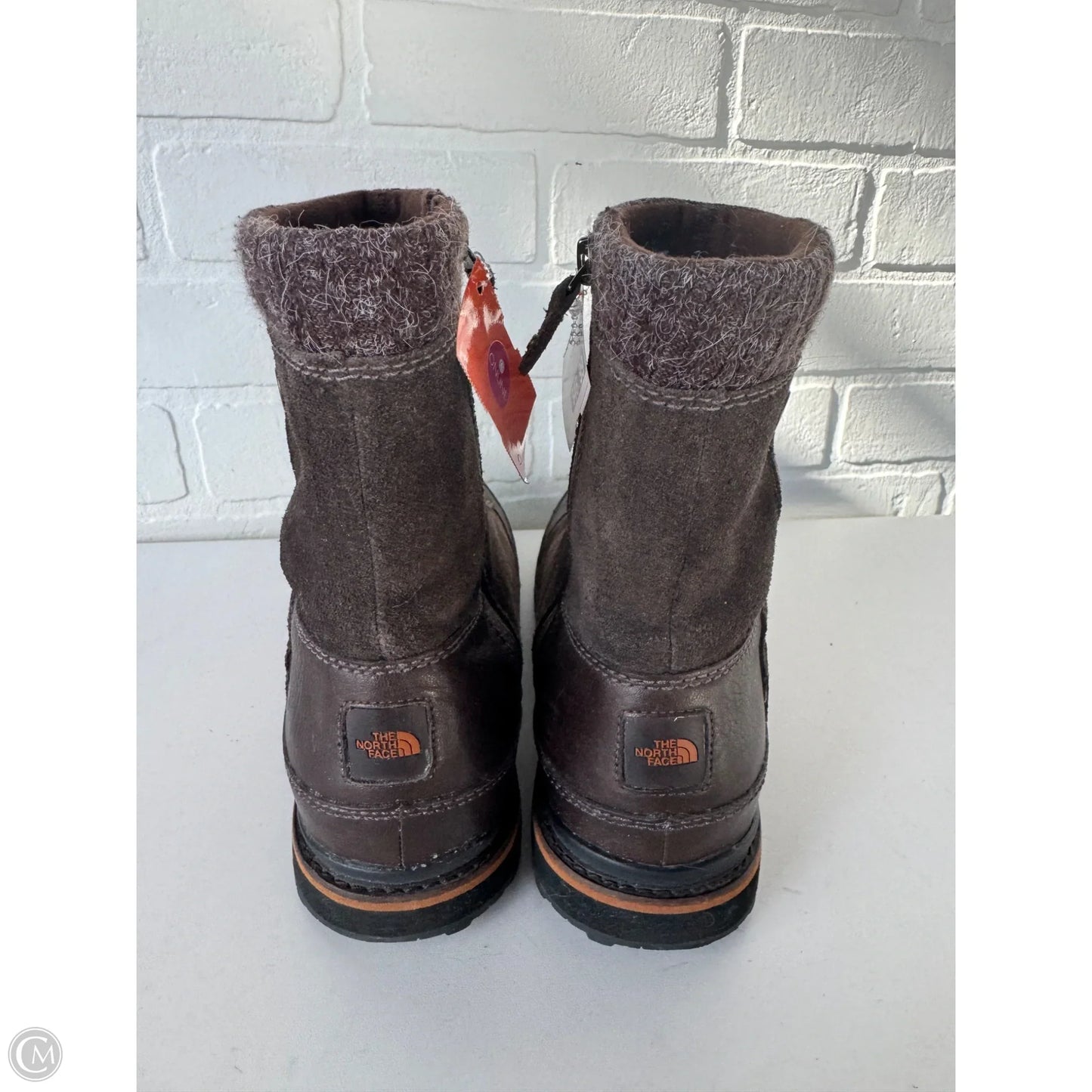 Boots Mid-calf Flats By The North Face In Brown, Size: 8