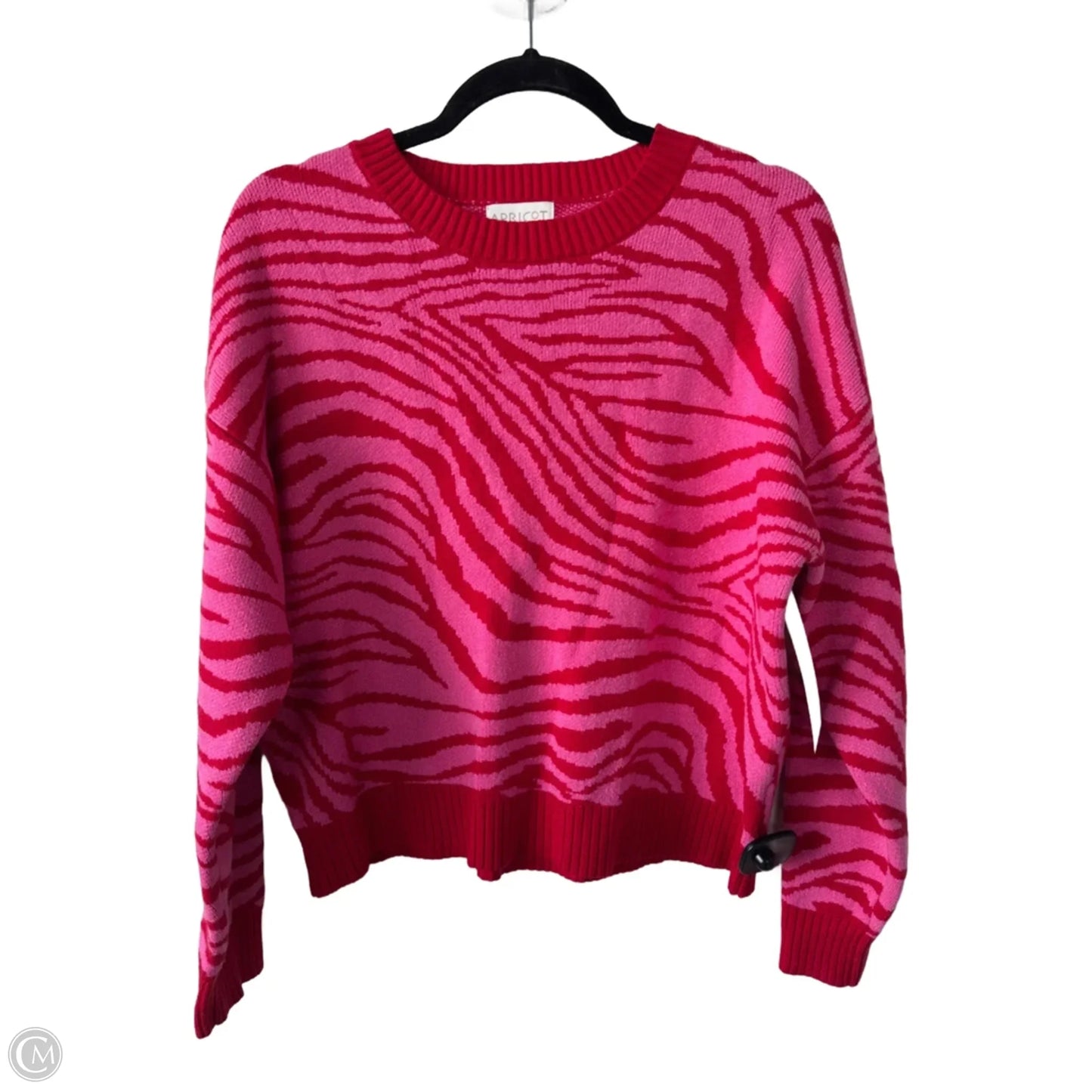 Sweater By Cmc In Pink & Red, Size: S