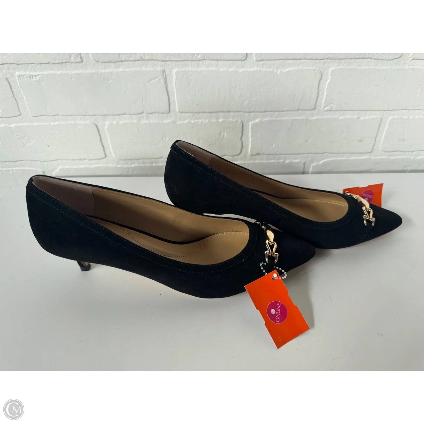 Shoes Heels Kitten By Talbots In Black, Size: 8