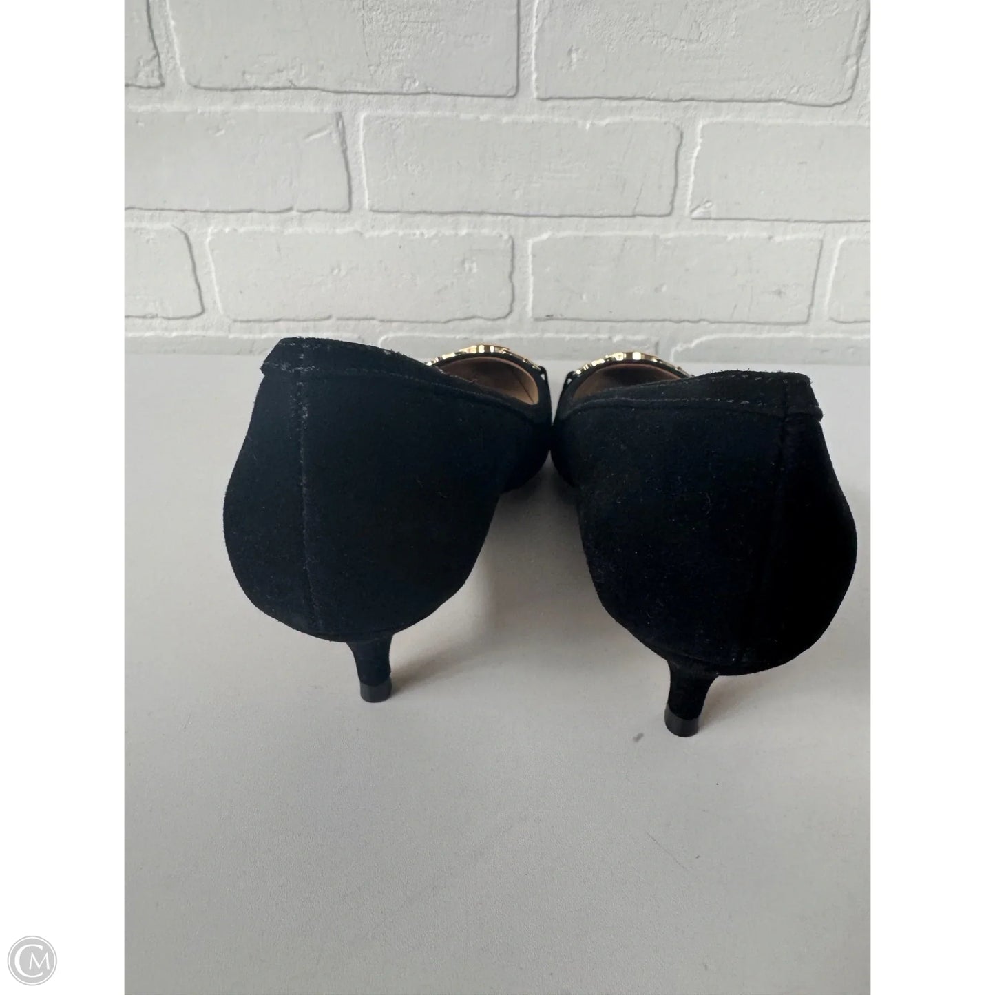 Shoes Heels Kitten By Talbots In Black, Size: 8