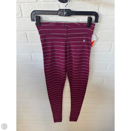 Pants Leggings By Smartwool In Pink & Red, Size: 0