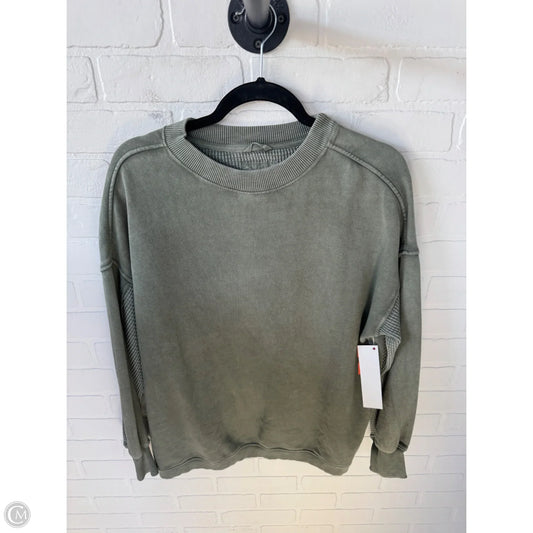 Sweatshirt Crewneck By Aerie In Green, Size: Xxs