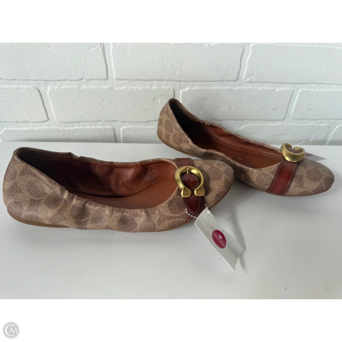 Shoes Designer By Coach In Brown, Size: 8