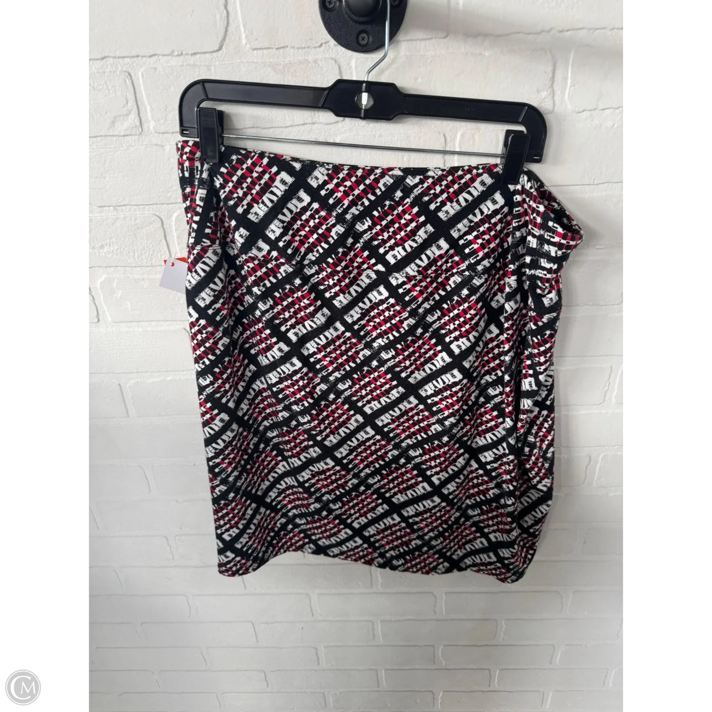Skirt Mini & Short By J. Jill In Black & White, Size: 12