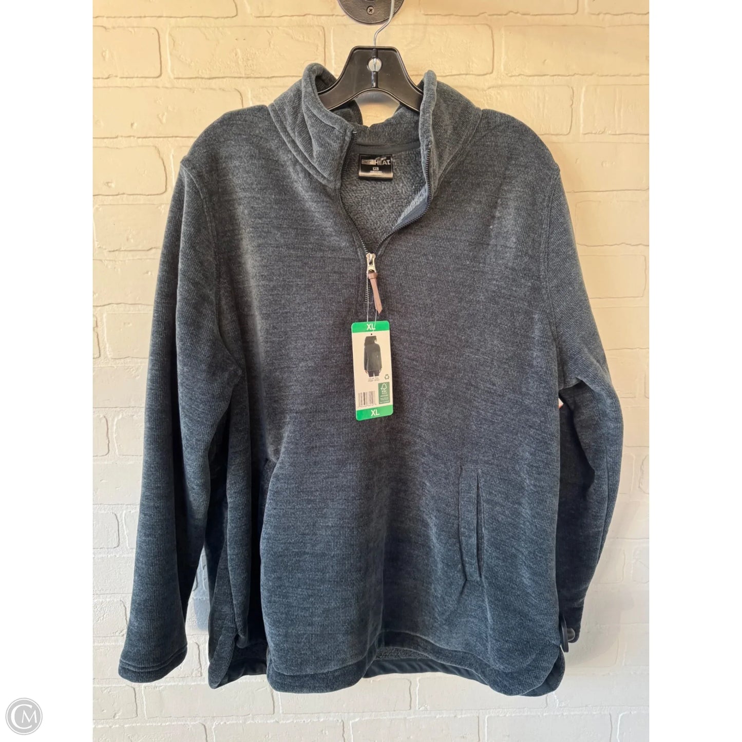 Jacket Fleece By 32 Degrees In Blue, Size: Xl