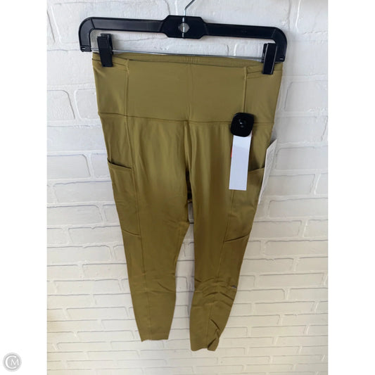 Athletic Leggings By Lululemon In Green, Size: 6