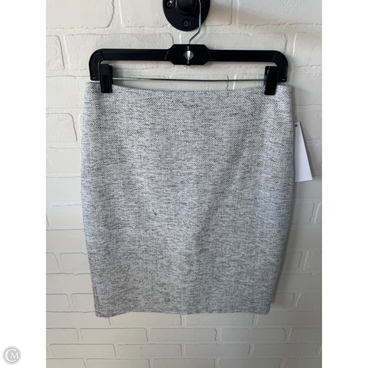 Skirt Midi By Ann Taylor In Grey, Size: 4
