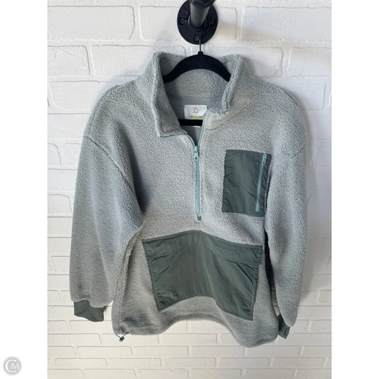 Jacket Fleece By Offline By Aerie In Green, Size: M