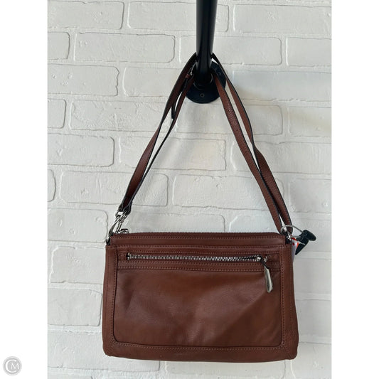 Crossbody Leather By B. Makowsky, Size: Small