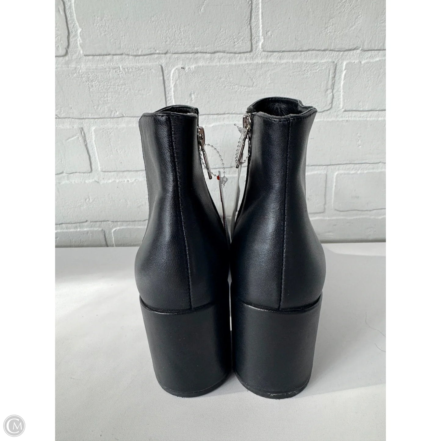 Boots Ankle Heels By Blondo In Black, Size: 7.5
