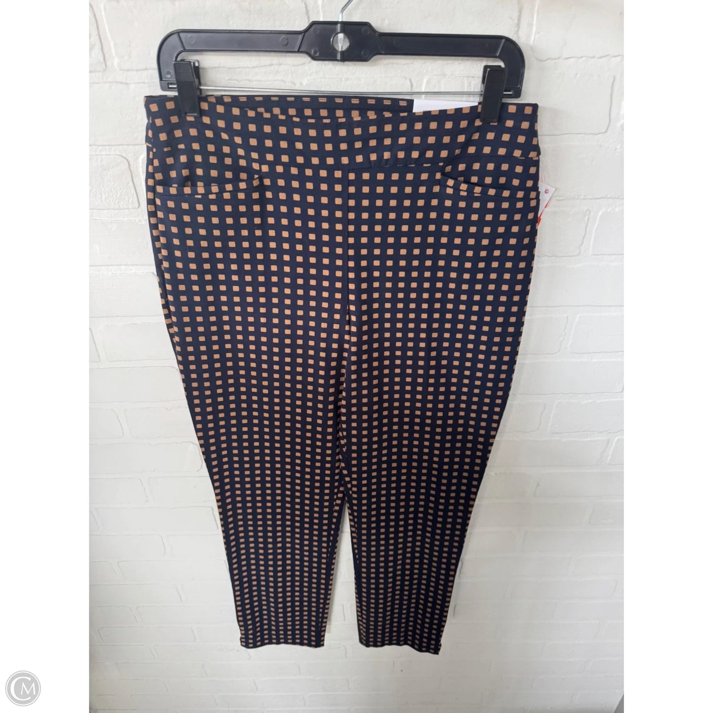 Pants Other By Chicos In Blue & Tan, Size: 6