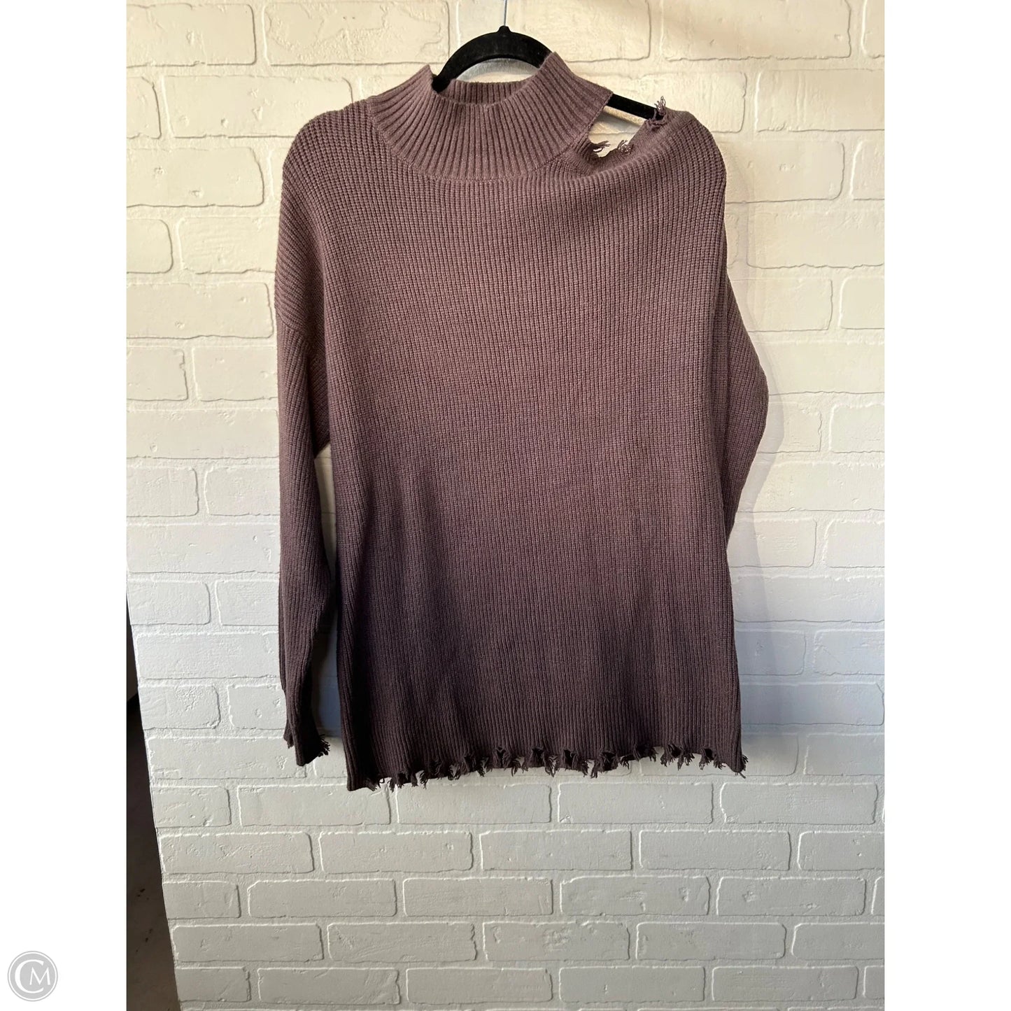 Sweater By Maurices In Brown, Size: L