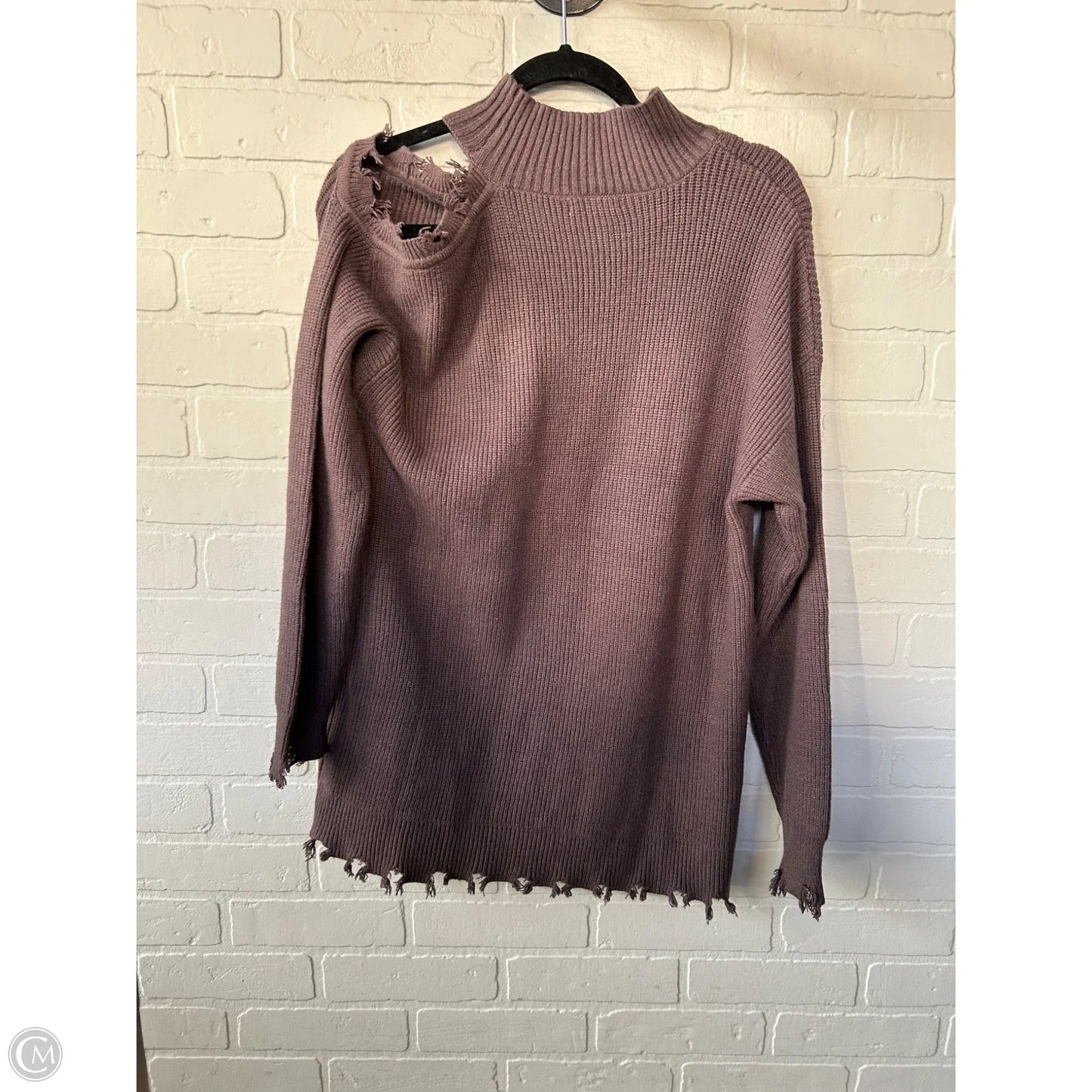 Sweater By Maurices In Brown, Size: L