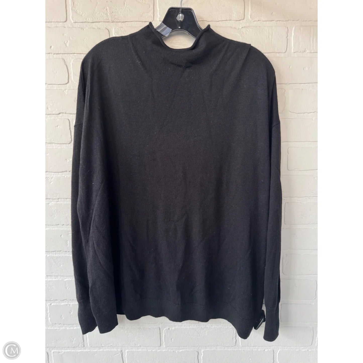 Sweater By Treasure And Bond In Black, Size: L