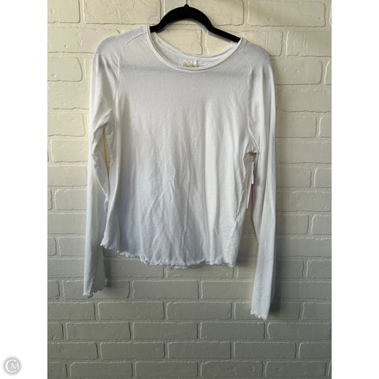 Top Long Sleeve By We The Free In White, Size: Xl