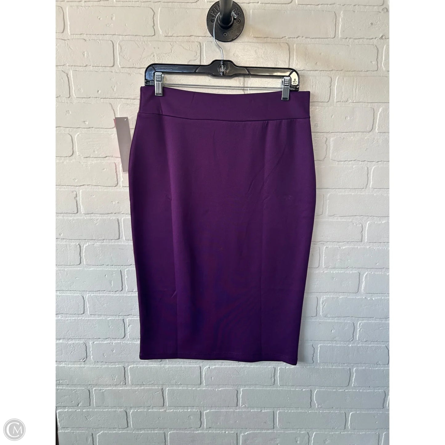 Skirt Midi By Clothes Mentor In Purple, Size: 14
