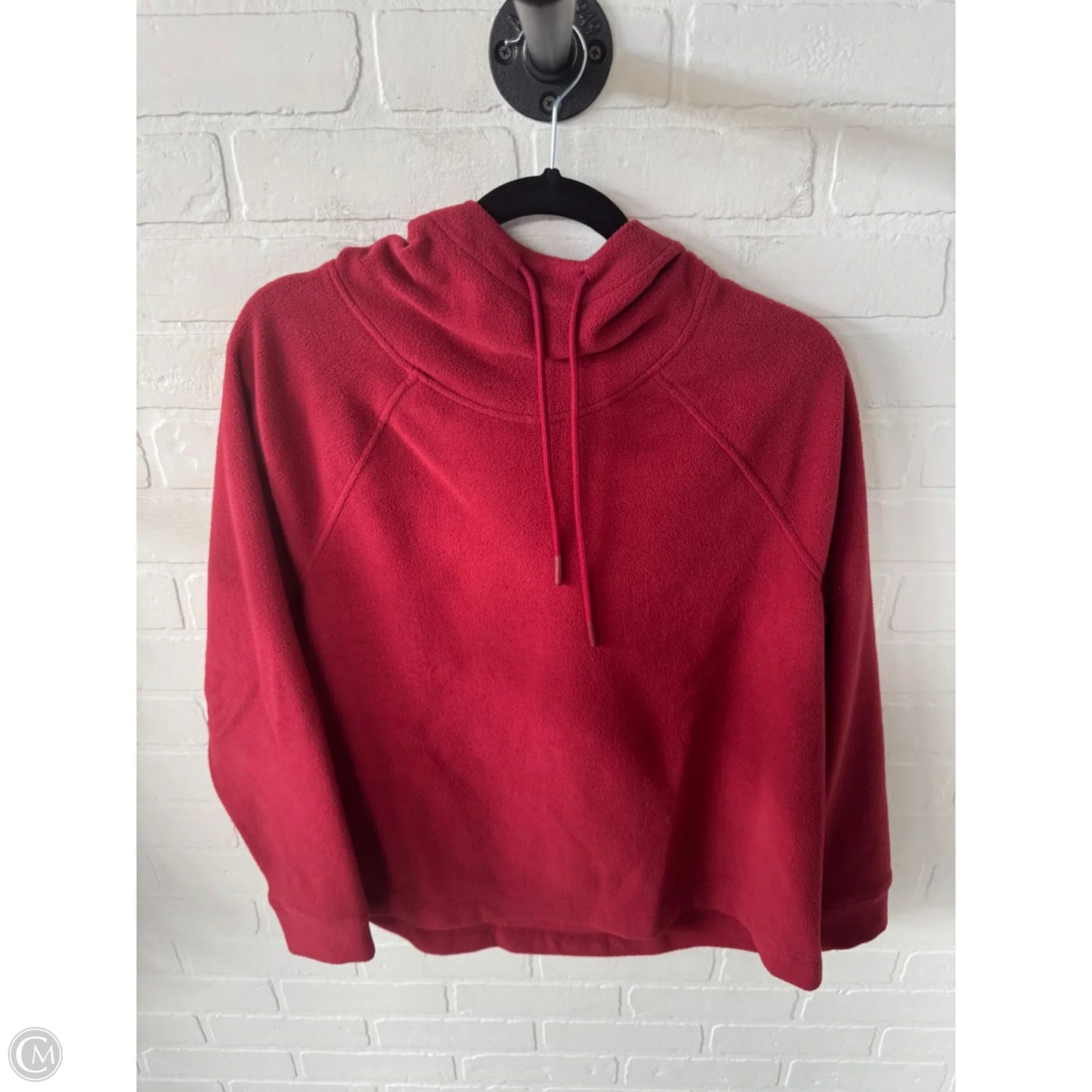 Sweatshirt Hoodie By Old Navy In Red, Size: S