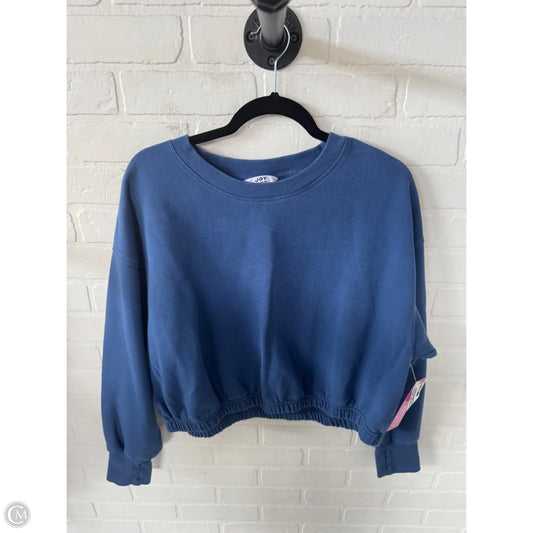 Sweatshirt Crewneck By Joy Lab In Blue, Size: L