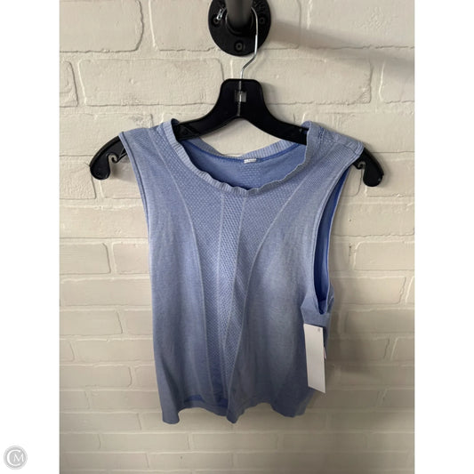 Athletic Tank Top By Clothes Mentor In Blue, Size: S