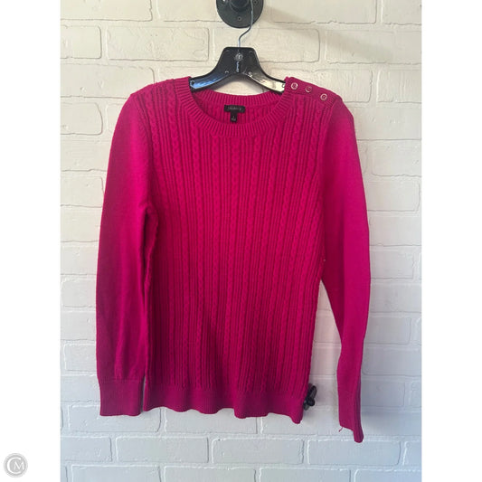 Sweater By Talbots In Pink, Size: S