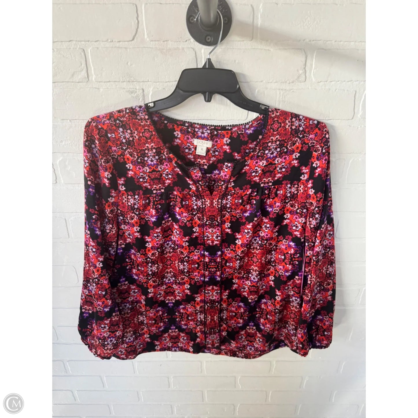 Top Long Sleeve By J. Crew In Orange, Size: Xl