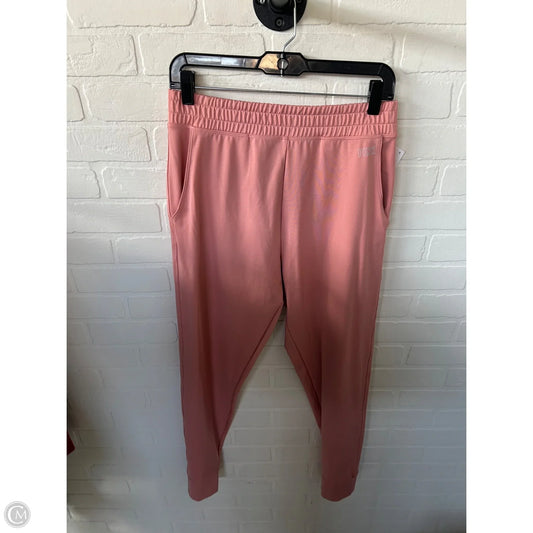 Athletic Pants By Pink In Peach, Size: 12