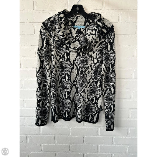 Sweater By Antonio Melani In Black & Grey, Size: S