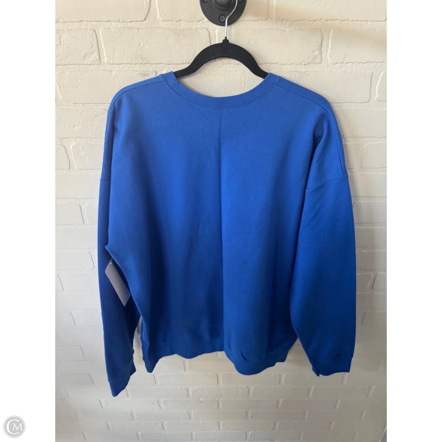 Sweatshirt Crewneck By Tultex In Blue, Size: Xl