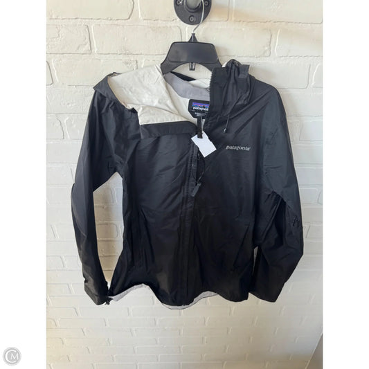 Jacket Windbreaker By Patagonia In Black, Size: Xl