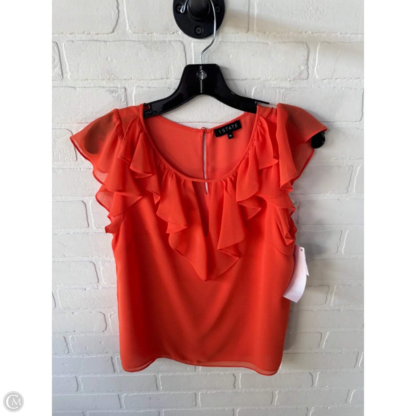 Top Sleeveless By 1.state In Orange, Size: Xs