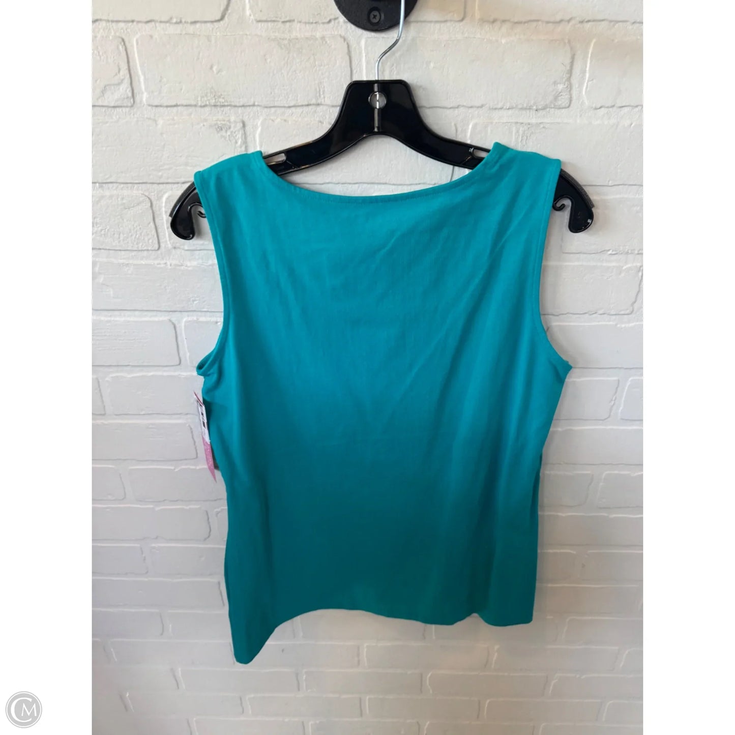 Top Sleeveless Basic By Coldwater Creek In Blue, Size: Medium